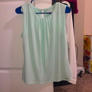 Calvin Klein tank blouse: gently used